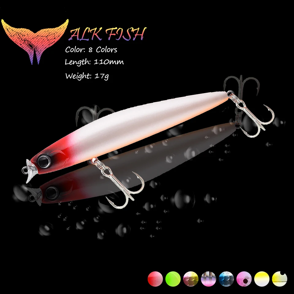 WALK FISH 110mm/17g Floating Minnow Fishing Lure Wobblers Artificial Bait Hard Fishing Baits 3D Eyes Baits Bighead Fishing Tools 
WALK FISH 110mm/17g Floating Minnow Fishing Lure Wobblers Artificial Bait Hard Fishing Baits 3D Eyes Baits Bighead Fishing Tools