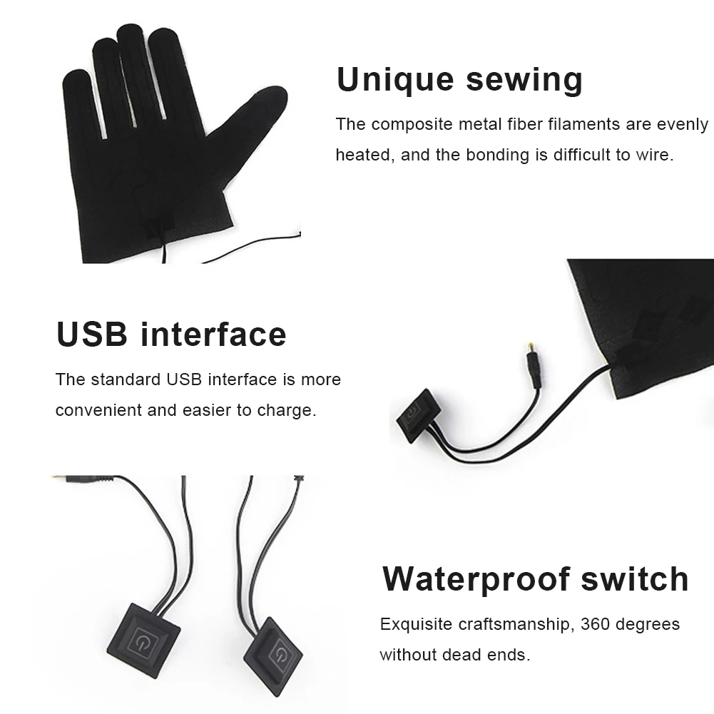 Five-finger Gloves Heating Sheet DC Power Supply with Three-level Thermostat Switch
Five-finger Gloves Heating Sheet DC Power Supply with Three-level Thermostat Switch
