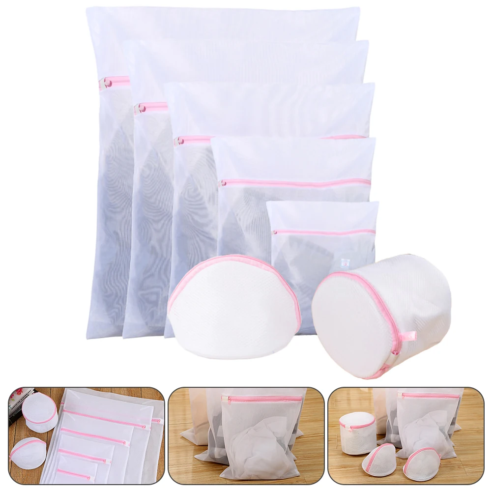 7Pcs Laundry Bag Set Home Thickening Washing Bag For Baby Clothes Underwear Sweaters Bras Household Accessories Laundry Tools
7Pcs Laundry Bag Set Home Thickening Washing Bag For Baby Clothes Underwear Sweaters Bras Household Accessories Laundry Tools