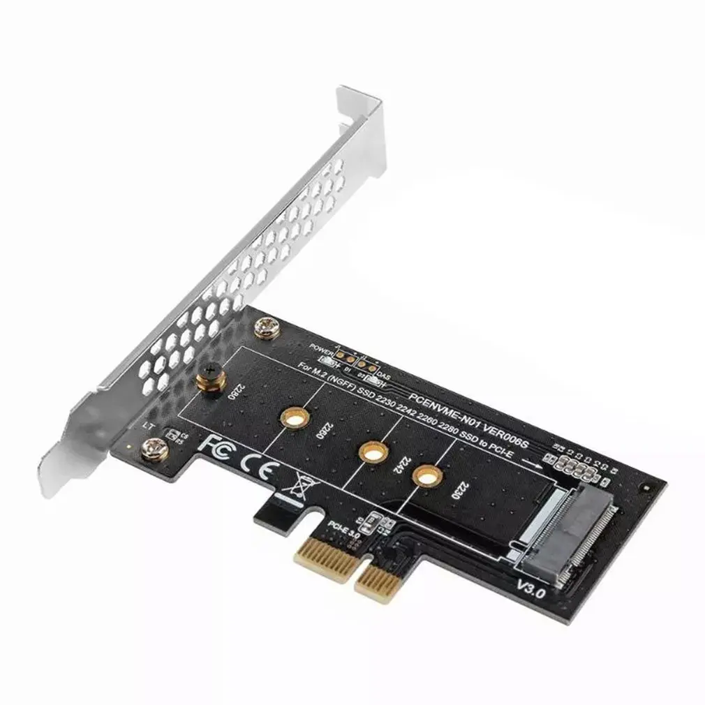 PCI-E 3.0 X1 To M.2 NVME Key Slot Converter Adapter PCI Express Adapter Card Host Controller Expansion Card
PCI-E 3.0 X1 To M.2 NVME Key Slot Converter Adapter PCI Express Adapter Card Host Controller Expansion Card