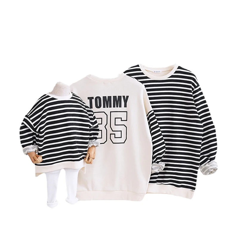 Family Matching Outfits Mother Kids Daughter Family Clothing Sets Winter Baby Girl Clothes Stripe Spring & Autumn Leisure Mom
Family Matching Outfits Mother Kids Daughter Family Clothing Sets Winter Baby Girl Clothes Stripe Spring & Autumn Leisure Mom