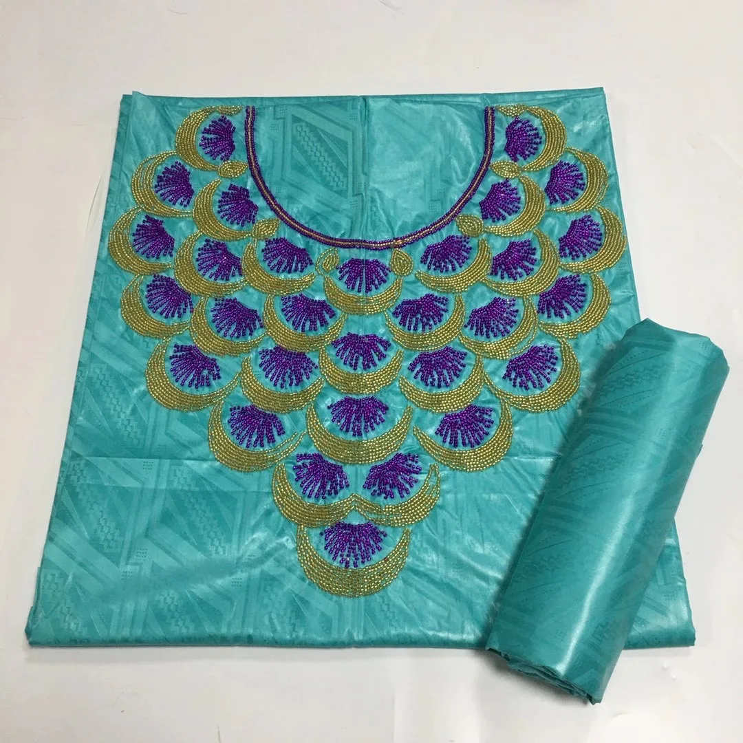 3+2 Yard/lot Jacquard Dress Fabric Bazin Riche Brode Bazin Brode Collar Embroidery Beads 2021 For Men Or Women Cloth Materials
3+2 Yard/lot Jacquard Dress Fabric Bazin Riche Brode Bazin Brode Collar Embroidery Beads 2021 For Men Or Women Cloth Materials