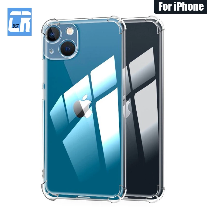 Shockproof Clear TPU Phone Case For iPhone 13 12 mini Silicone Transparent Shell For iPhone 13 12 Pro Max Protection Back Cover
Shockproof Clear TPU Phone Case For iPhone 13 12 mini Silicone Transparent Shell For iPhone 13 12 Pro Max Protection Back Cover