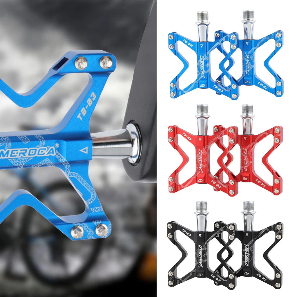 Ultra-light Aluminum Alloy Axle Bicycle Pedal CNC Mountain Bike Pedals Road MTB Pedales Bearings Body for MBX Cycling 9/16"
Ultra-light Aluminum Alloy Axle Bicycle Pedal CNC Mountain Bike Pedals Road MTB Pedales Bearings Body for MBX Cycling 9/16"