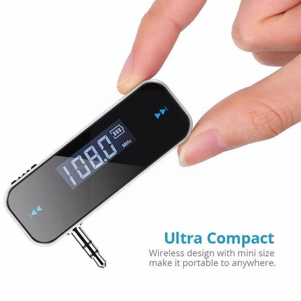 Wireless Transmitter 3.5mm In-Car Music Audio FM Transmitter Car For Phone MP3 5s 4i Player For Mobile 6 Electronic Z7N6
Wireless Transmitter 3.5mm In-Car Music Audio FM Transmitter Car For Phone MP3 5s 4i Player For Mobile 6 Electronic Z7N6