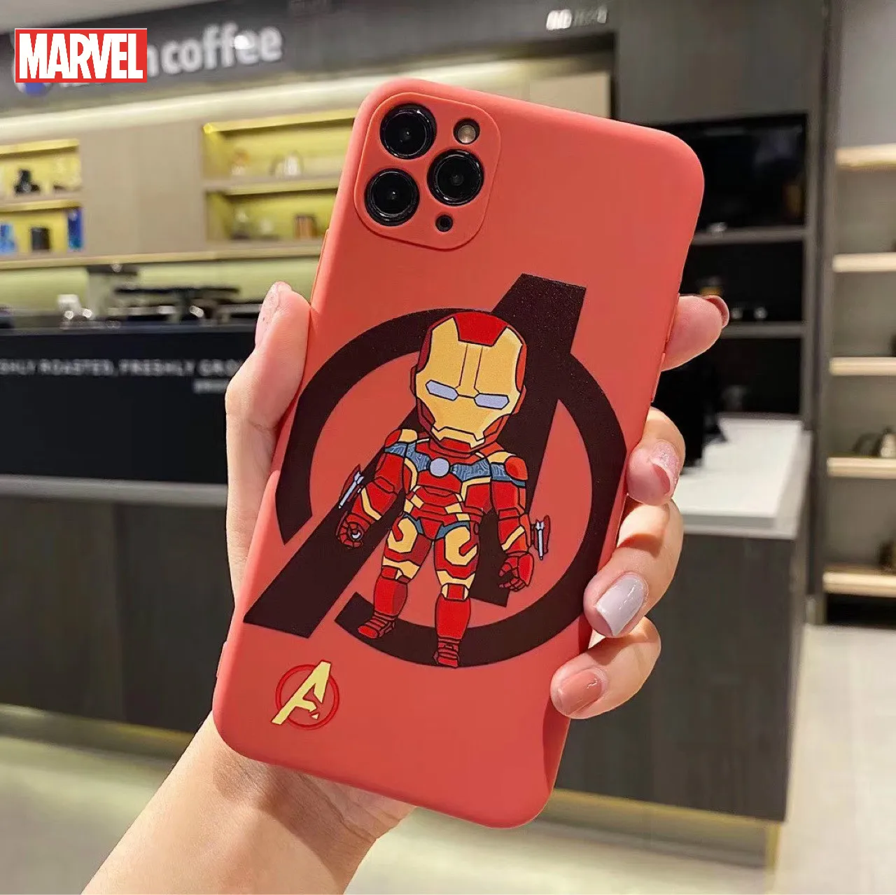 Marvel Certified for iPhone 7/8/ Plus X/XS/XR/XS Max 11/11Pro / 11Pro SE cartoon Silicone lens all-inclusive Phone Case
Marvel Certified for iPhone 7/8/ Plus X/XS/XR/XS Max 11/11Pro / 11Pro SE cartoon Silicone lens all-inclusive Phone Case