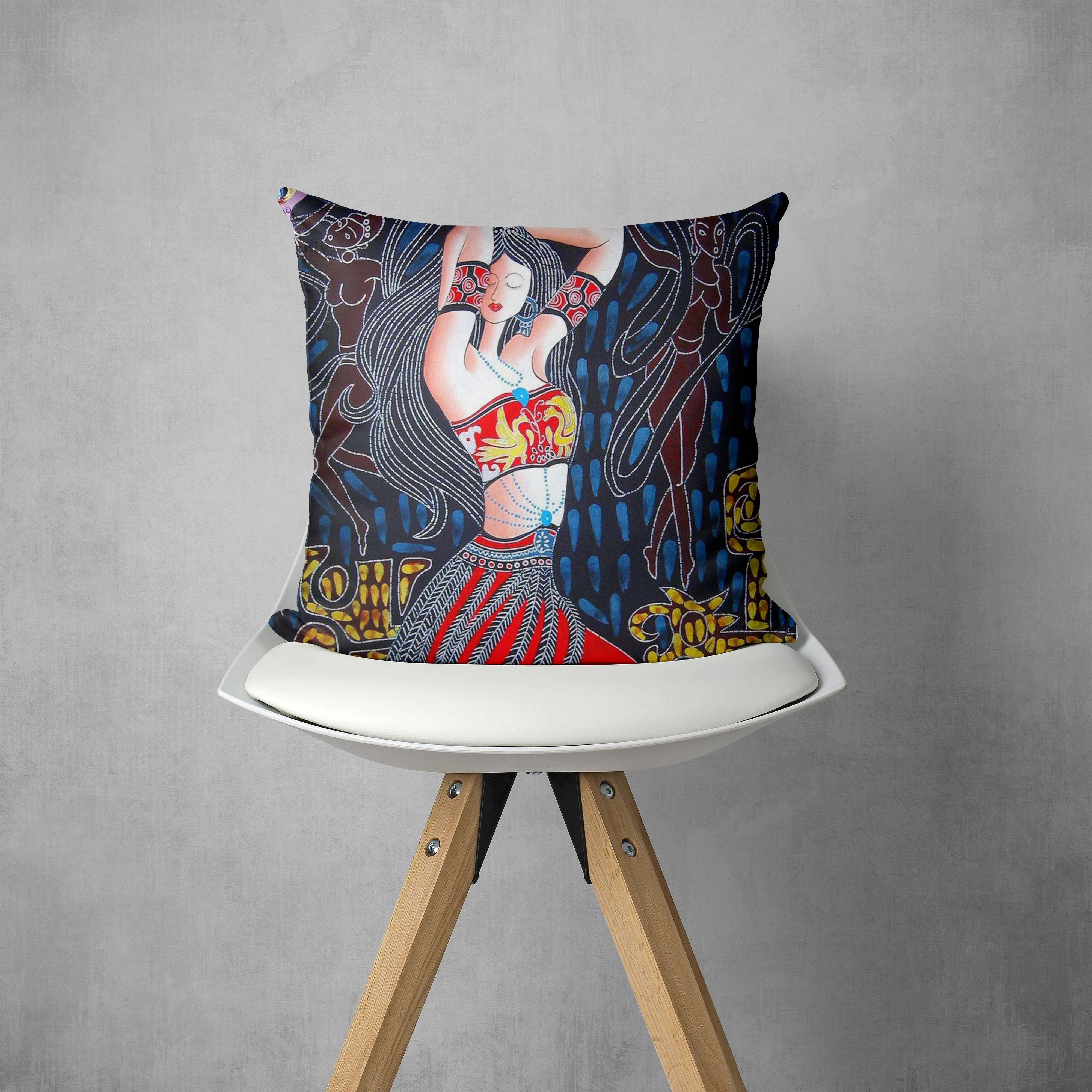 Home Decoration Pillowcase Ethnic Style Girl Printing Throw Cover Pillow Case Cushion For Living Room Square 45*45cm
Home Decoration Pillowcase Ethnic Style Girl Printing Throw Cover Pillow Case Cushion For Living Room Square 45*45cm
