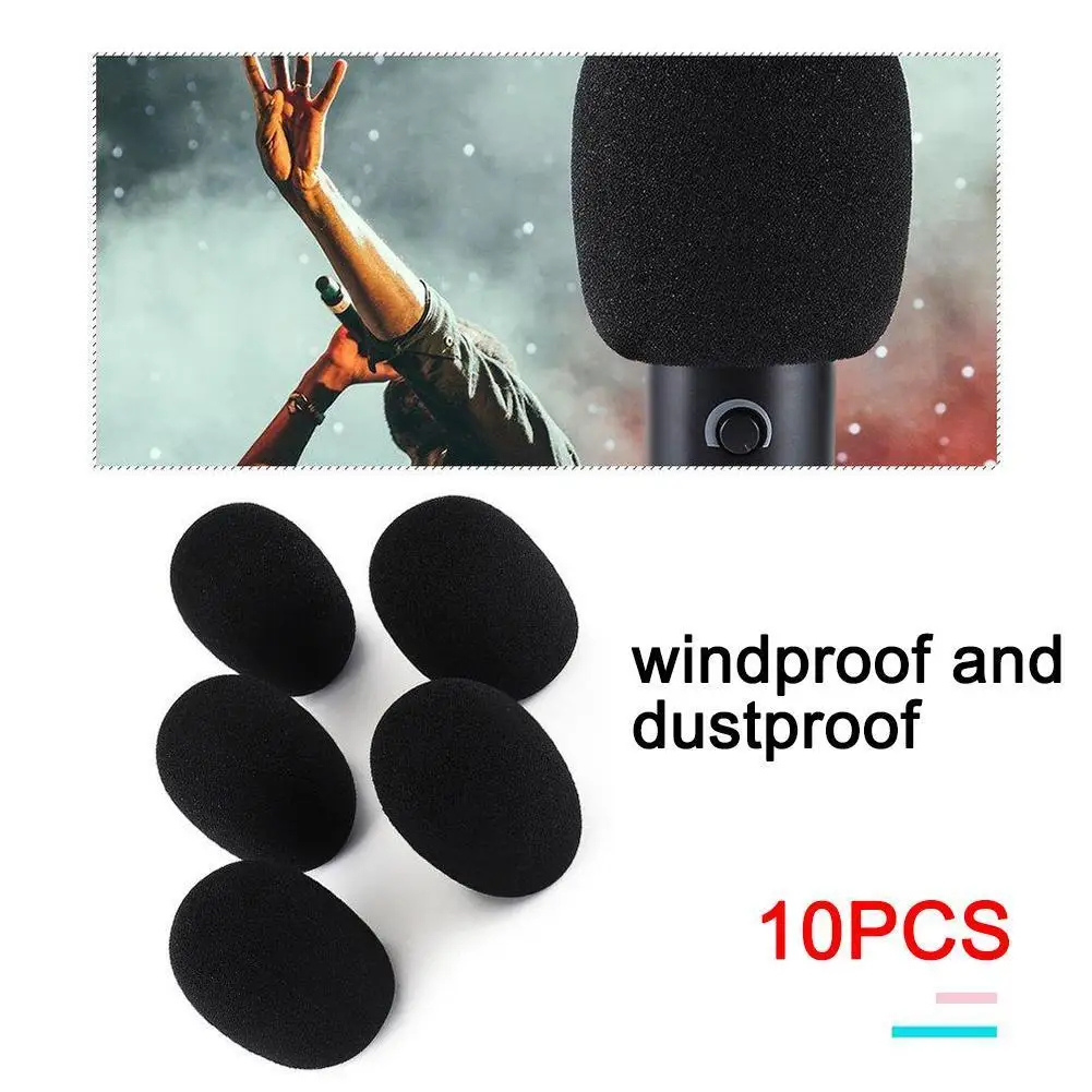 10Pcs Microphone Sponge Case Mic Windshield Sponge Protective Covers For Headset Microphone Mic Cover
10Pcs Microphone Sponge Case Mic Windshield Sponge Protective Covers For Headset Microphone Mic Cover