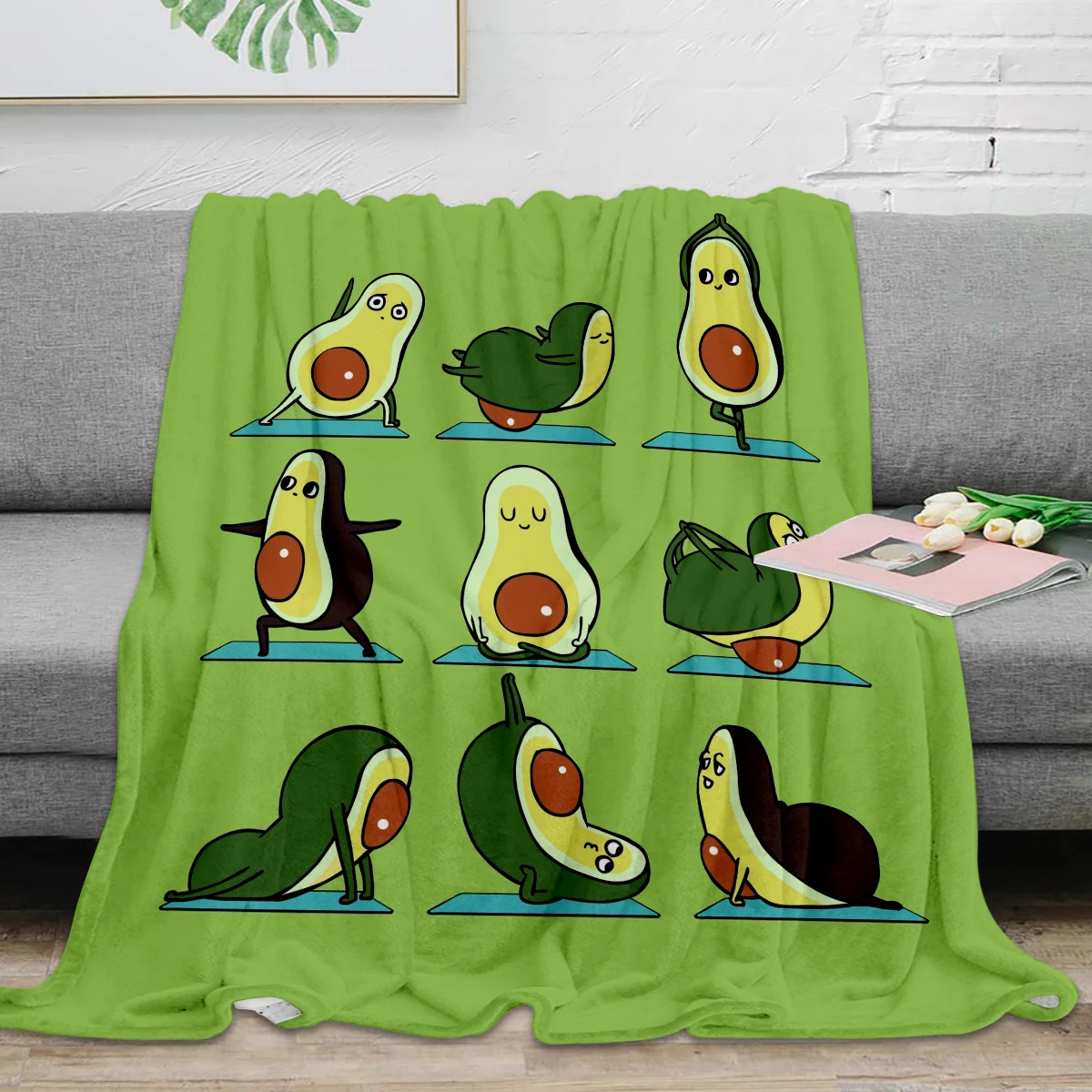Funny Avocado Yoga Throw Blanket Warm Flannel Blanket Funny Design Avocado Yoga Coral Fleece Fabric Blanket For Bedroom
Funny Avocado Yoga Throw Blanket Warm Flannel Blanket Funny Design Avocado Yoga Coral Fleece Fabric Blanket For Bedroom