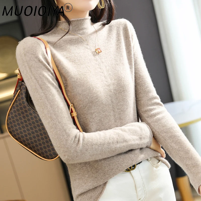 Hot Sale 2022 New Autumn And Winter 100% Pure Wool Knitted Jumpers Crimped Collar Hollow Out Sweaters Standard Cashmere Knitwear
Hot Sale 2022 New Autumn And Winter 100% Pure Wool Knitted Jumpers Crimped Collar Hollow Out Sweaters Standard Cashmere Knitwear