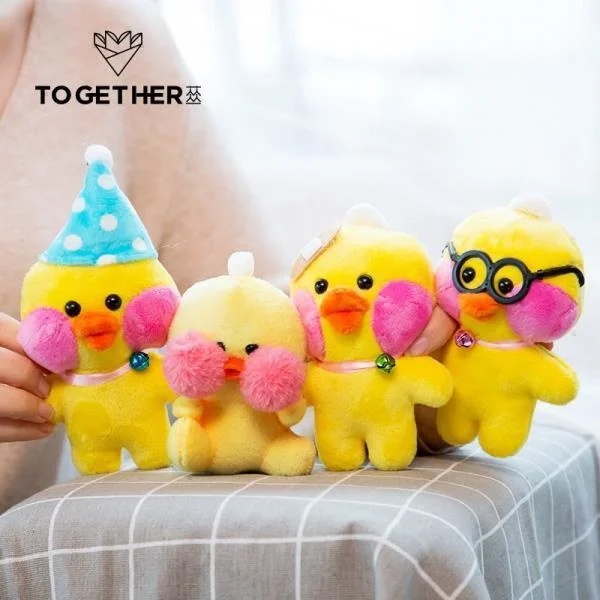Lalafanfan Duck Keychain Kawaii New Arrival Cute Cafe Mimi Plush Toy Duck Action Figure Keychain Bags Doll Toys Children Gifts
Lalafanfan Duck Keychain Kawaii New Arrival Cute Cafe Mimi Plush Toy Duck Action Figure Keychain Bags Doll Toys Children Gifts