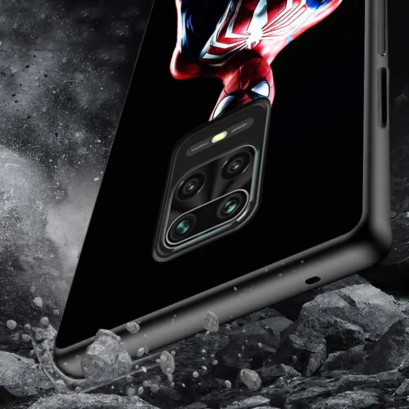 Hot Art Marvel SpiderMan Soft TPU For Xiaomi Redmi Note10 10S 9T 9S 9 8T 8 7 6 5A 5 4 4X Prime Pro Max Black Phone Case
Hot Art Marvel SpiderMan Soft TPU For Xiaomi Redmi Note10 10S 9T 9S 9 8T 8 7 6 5A 5 4 4X Prime Pro Max Black Phone Case