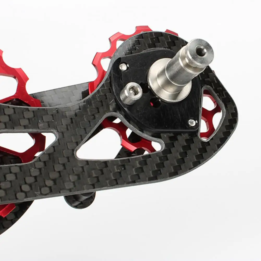 Universal Carbon Fiber Ceramic Bearing Bike Rear Derailleur Pulley Wheel for Bicycles Guide Wheel for Bicycle Accessories
Universal Carbon Fiber Ceramic Bearing Bike Rear Derailleur Pulley Wheel for Bicycles Guide Wheel for Bicycle Accessories