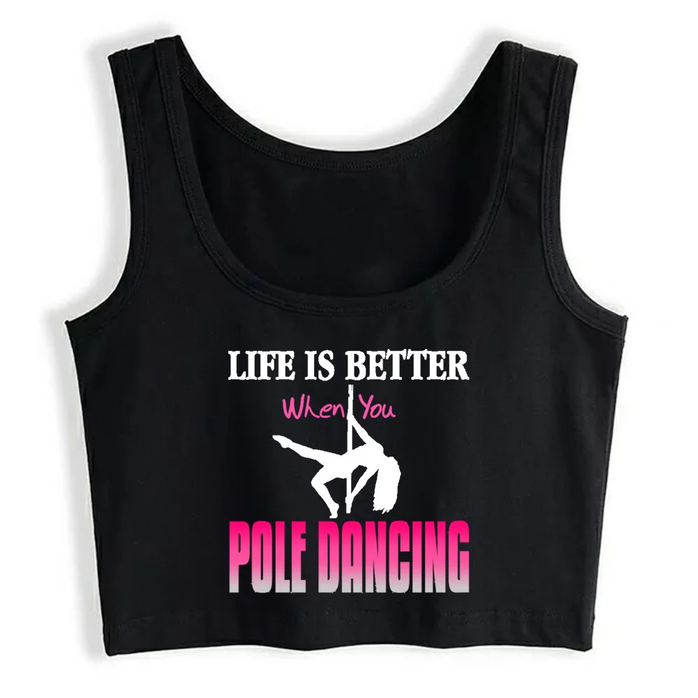 Crop Top Women Pole Dance Aesthetic Y2k Harajuku Gothic Tank Top Female Clothes
Crop Top Women Pole Dance Aesthetic Y2k Harajuku Gothic Tank Top Female Clothes