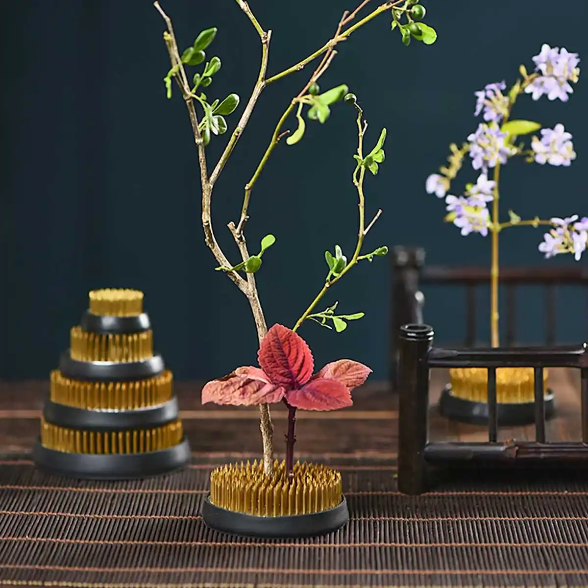 Японская круглая Цветочная лягушка Ikebana Kenzan с резиновой прокладкой, предметы для украшения сада
Японская круглая Цветочная лягушка Ikebana Kenzan с резиновой прокладкой, предметы для украшения сада