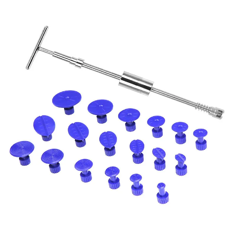 Car Paintless Dent Repair Puller Body Tool Glue Hammer Removal Hail Lifter Kits Car Repair Tools PDR Tool With 18 Pulling Tabs
Car Paintless Dent Repair Puller Body Tool Glue Hammer Removal Hail Lifter Kits Car Repair Tools PDR Tool With 18 Pulling Tabs