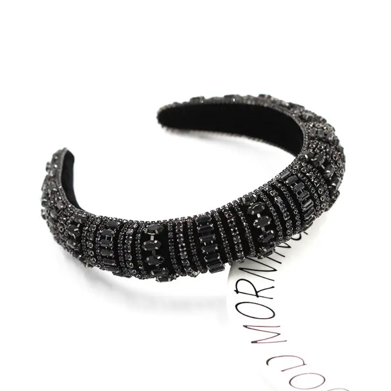Baroque Tiaras Wide Headband Luxurious Color Crystal Rhinestones Hair Hoop Female Girls Headwear Accessories
Baroque Tiaras Wide Headband Luxurious Color Crystal Rhinestones Hair Hoop Female Girls Headwear Accessories