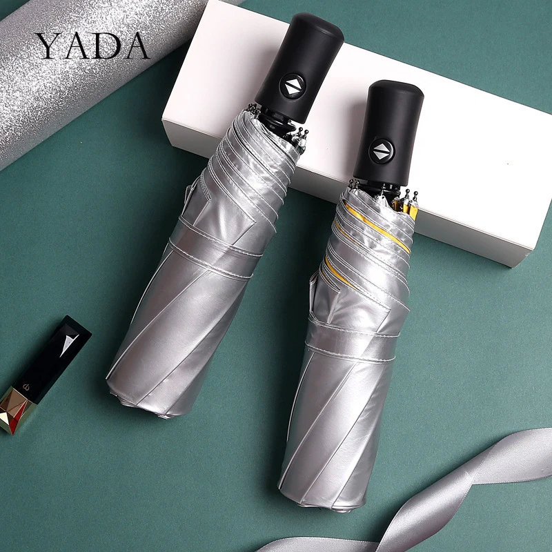 YADA 2020 NEW Pure Business Automatic Umbrella Folding Anti-UV Rainproof Umbrellas Parasol Sun Protection Fold Umbrella YD200134
YADA 2020 NEW Pure Business Automatic Umbrella Folding Anti-UV Rainproof Umbrellas Parasol Sun Protection Fold Umbrella YD200134