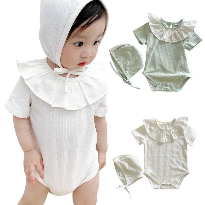 Infant Rompers Newborn Baby Girls Clothes Jumpsuit Ruffle Romper Toddler Summer Outfits New Style
Infant Rompers Newborn Baby Girls Clothes Jumpsuit Ruffle Romper Toddler Summer Outfits New Style