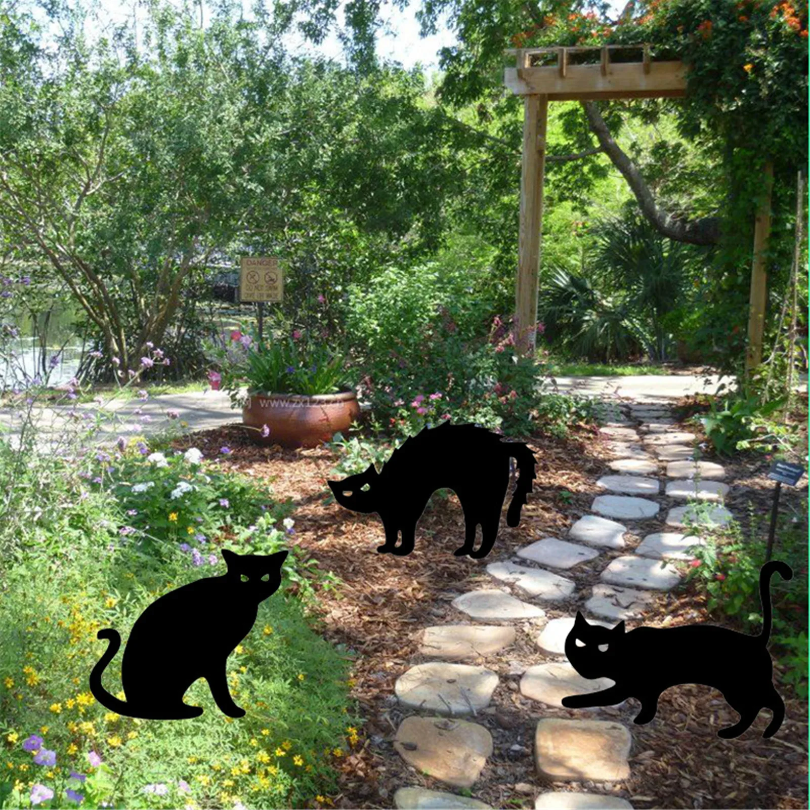 Таинственное украшение для сада в виде черной кошки, акриловые водонепроницаемые уличные украшения в виде животных, украшение для дома и са...
Таинственное украшение для сада в виде черной кошки, акриловые водонепроницаемые уличные украшения в виде животных, украшение для дома и са...