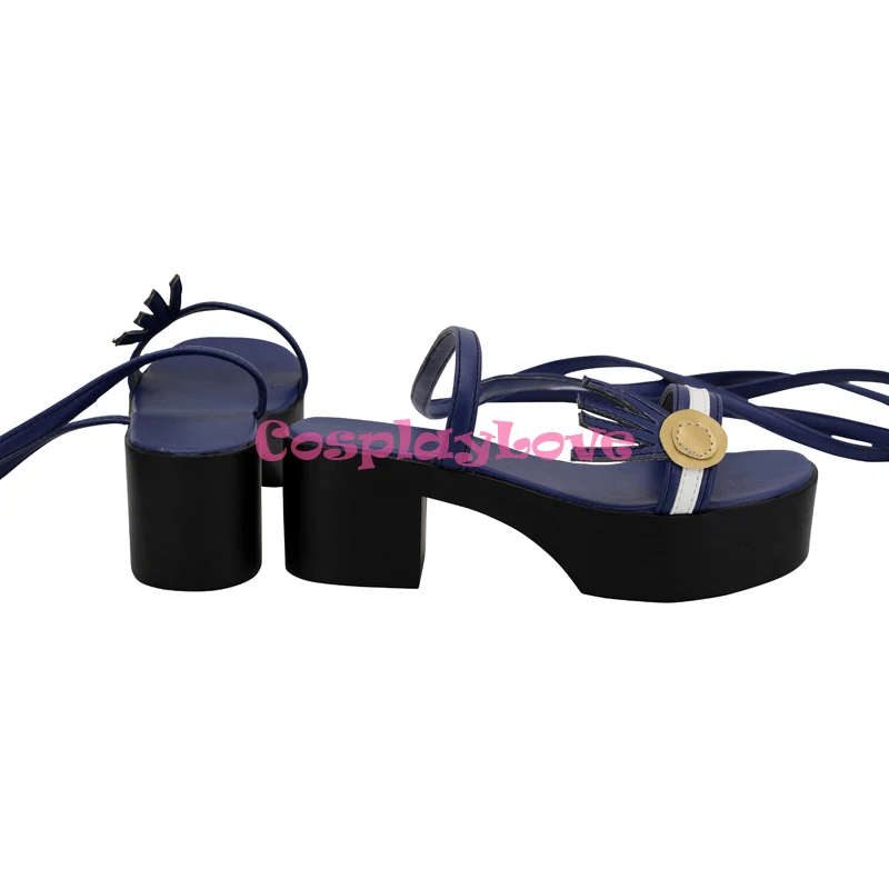 Arknights Gummy Blue Sandals Cosplay Shoes Cosplay Long Boots Leather Custom Made For Party Christmas Halloween
Arknights Gummy Blue Sandals Cosplay Shoes Cosplay Long Boots Leather Custom Made For Party Christmas Halloween