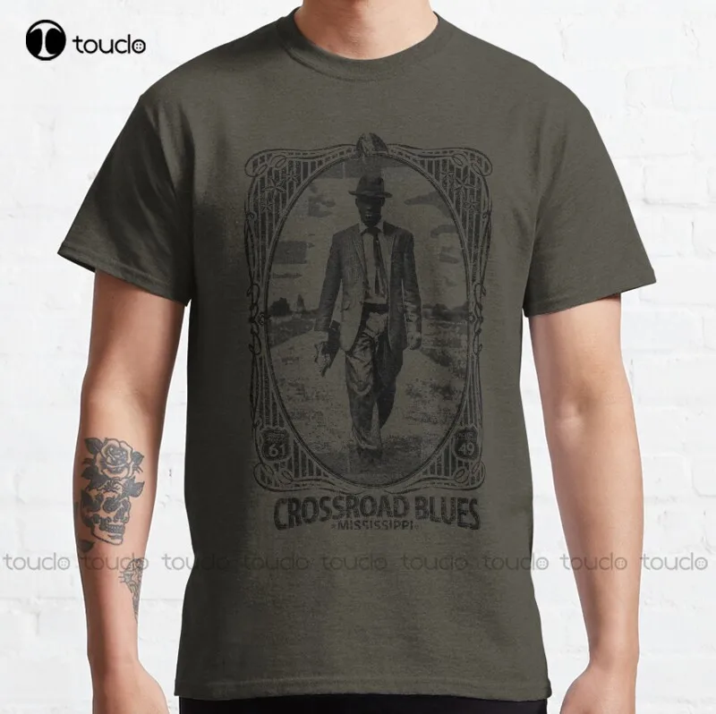 New Crossroad Blues Classic T-Shirt Cotton Tee Shirt S-5Xl T Shirt grey t shirts for men Unisex
New Crossroad Blues Classic T-Shirt Cotton Tee Shirt S-5Xl T Shirt grey t shirts for men Unisex