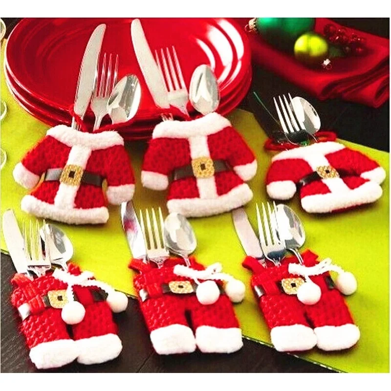 2Pcs New Year Chirstmas Tableware Holder Knife Fork Cutlery Set Skirt Pants 2021 Christmas Decorations for Home Party Decoration
2Pcs New Year Chirstmas Tableware Holder Knife Fork Cutlery Set Skirt Pants 2021 Christmas Decorations for Home Party Decoration