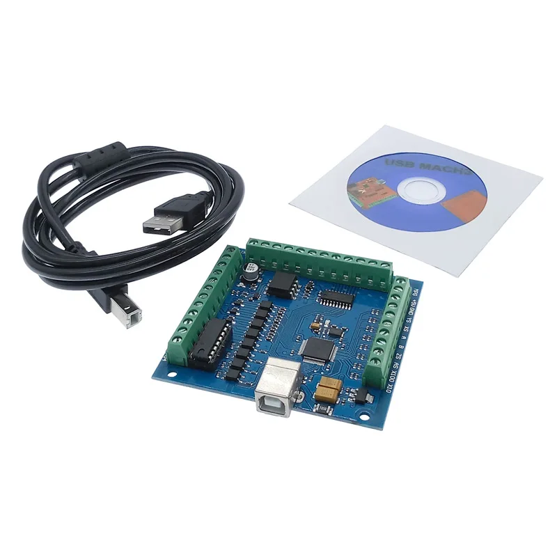 MACH3 синий 4 оси 100 кГц USB интерфейсная плата ЧПУ motion контрольная карта + подвеска