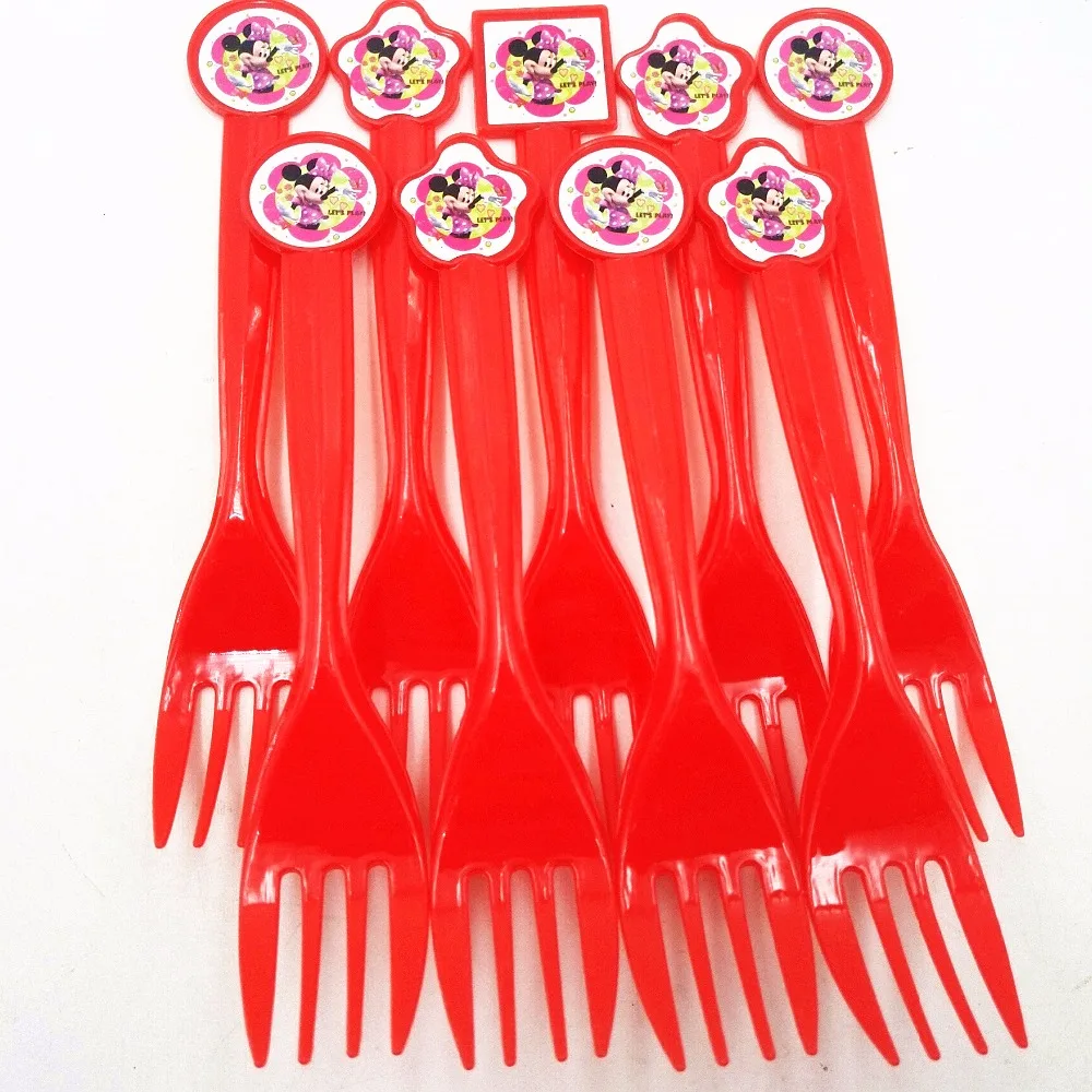 10pcs Minnie Mouse Forks Birthday/Christmas/Festival Minnie Mouse Party Decoration Minnie Mouse Party Supplies Kid Favor
10pcs Minnie Mouse Forks Birthday/Christmas/Festival Minnie Mouse Party Decoration Minnie Mouse Party Supplies Kid Favor
