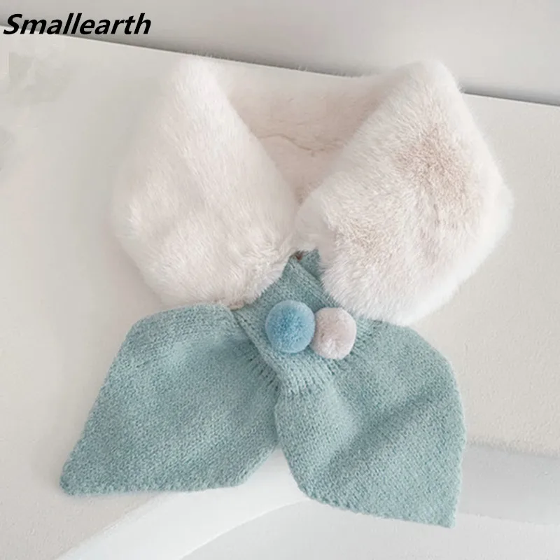 Fashion Children Warm Scarf Wool Knitted Winter Boys Girl Thick Scarves Baby Neck Warmer Cute Plush Kids Cross Scarf Accessories
Fashion Children Warm Scarf Wool Knitted Winter Boys Girl Thick Scarves Baby Neck Warmer Cute Plush Kids Cross Scarf Accessories