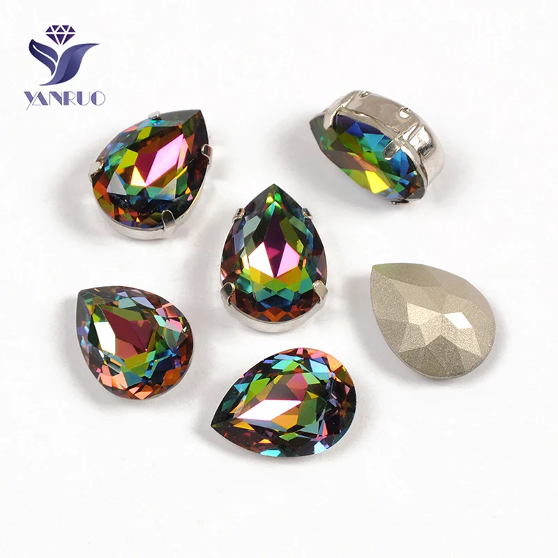 YANRUO 4320 Drop Crystal Medium VM Rhinestones Fancy Diamond Sewing Stones Pointback Embroidery With Claws Rhinestones
YANRUO 4320 Drop Crystal Medium VM Rhinestones Fancy Diamond Sewing Stones Pointback Embroidery With Claws Rhinestones
