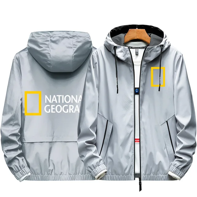 2021 Spring Autumn National Geographic Channel Bomber Jacket Men's Zipper Casual Windbreaker Sports Male Outdoor Clothing Top
2021 Spring Autumn National Geographic Channel Bomber Jacket Men's Zipper Casual Windbreaker Sports Male Outdoor Clothing Top