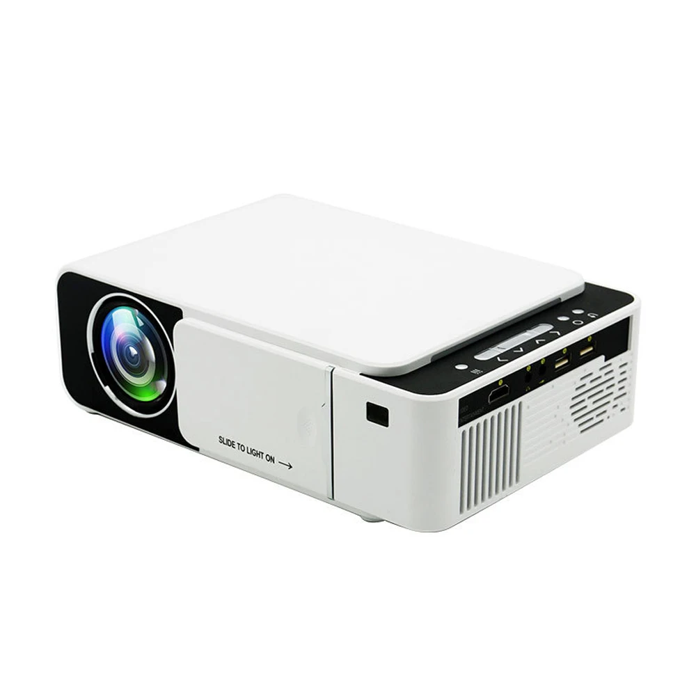 Портативный проектор высокой четкости T5 1080P разрешение 1920*1080 бытовой ЖК-проектор