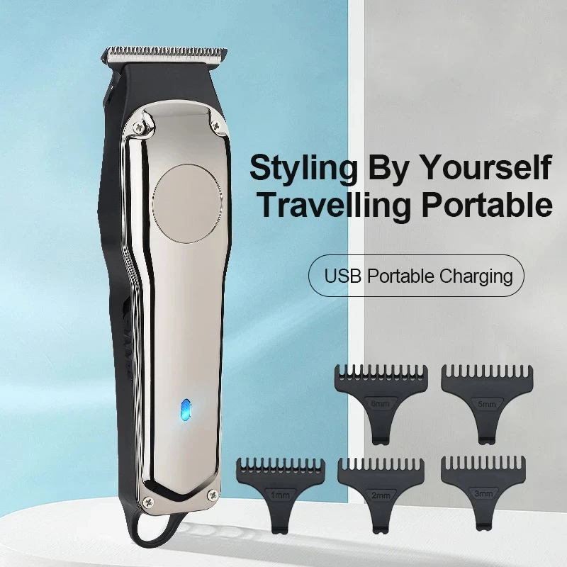 Barber Professional Hair Clipper All Metal Hair Trimmer Men Cord&cordless Electric Hair Cutting Machine Rechargeable Haircut
Barber Professional Hair Clipper All Metal Hair Trimmer Men Cord&cordless Electric Hair Cutting Machine Rechargeable Haircut