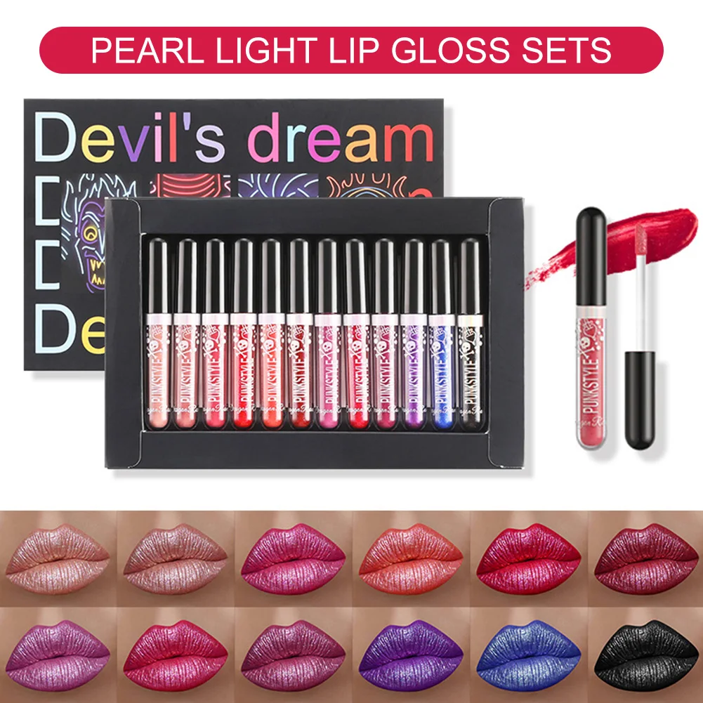 New shiny diamond lipstick waterproof liquid lipstick matte lipstick makeup Halloween Makeup female professional cosmetics
New shiny diamond lipstick waterproof liquid lipstick matte lipstick makeup Halloween Makeup female professional cosmetics
