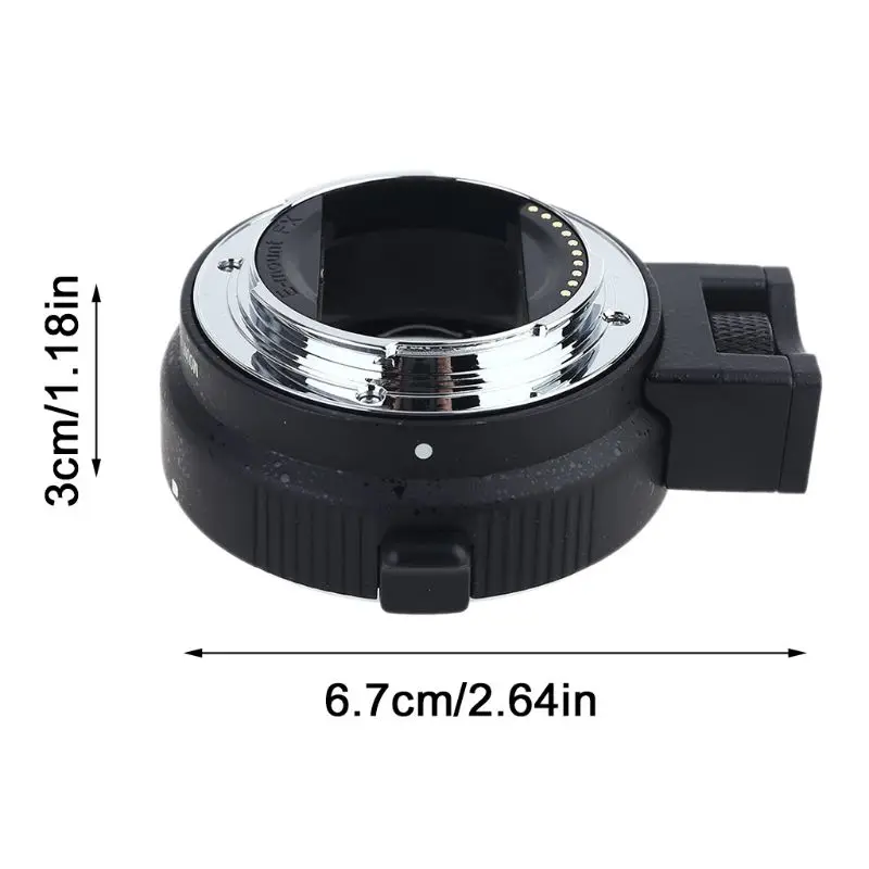 Auto Focus AF EF-NEX II Adapter Ring EF-S Lens to NEX E Mount for S ony A7/A7R A7II A5000 A6300 DSLR Camera
Auto Focus AF EF-NEX II Adapter Ring EF-S Lens to NEX E Mount for S ony A7/A7R A7II A5000 A6300 DSLR Camera