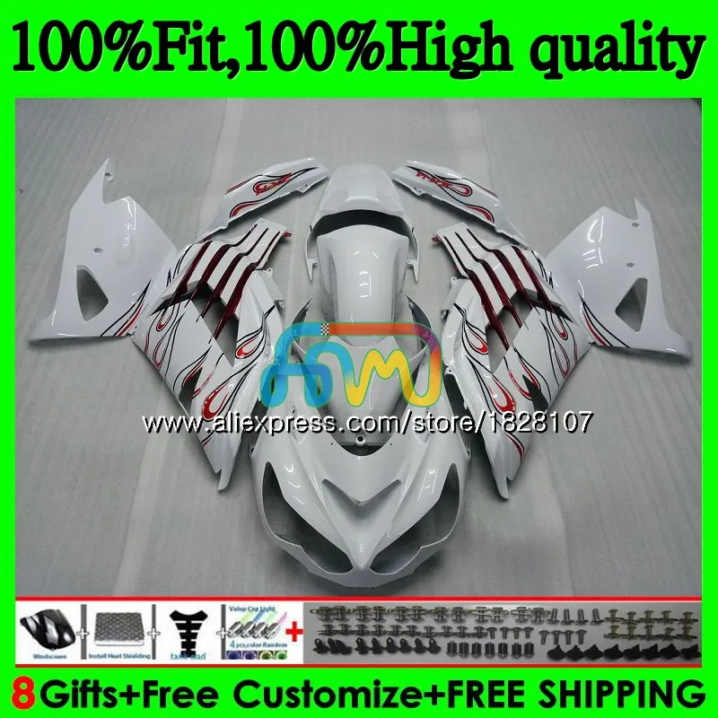 Injection For KAWASAKI ZX 14R ZZR1400 ZX-14R 21BS.23 ZX14R Red flames 06 07 08 09 10 11 2006 2007 2008 2009 2010 2011 Fairing
Injection For KAWASAKI ZX 14R ZZR1400 ZX-14R 21BS.23 ZX14R Red flames 06 07 08 09 10 11 2006 2007 2008 2009 2010 2011 Fairing