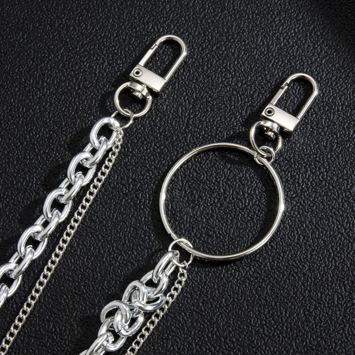 SHIXIN Punk Rock Metal Pants Chain Men Women Trousers Key Chain Big Ring Wallet Keychains Jeans Waist Chains Accessories Jewelry
SHIXIN Punk Rock Metal Pants Chain Men Women Trousers Key Chain Big Ring Wallet Keychains Jeans Waist Chains Accessories Jewelry
