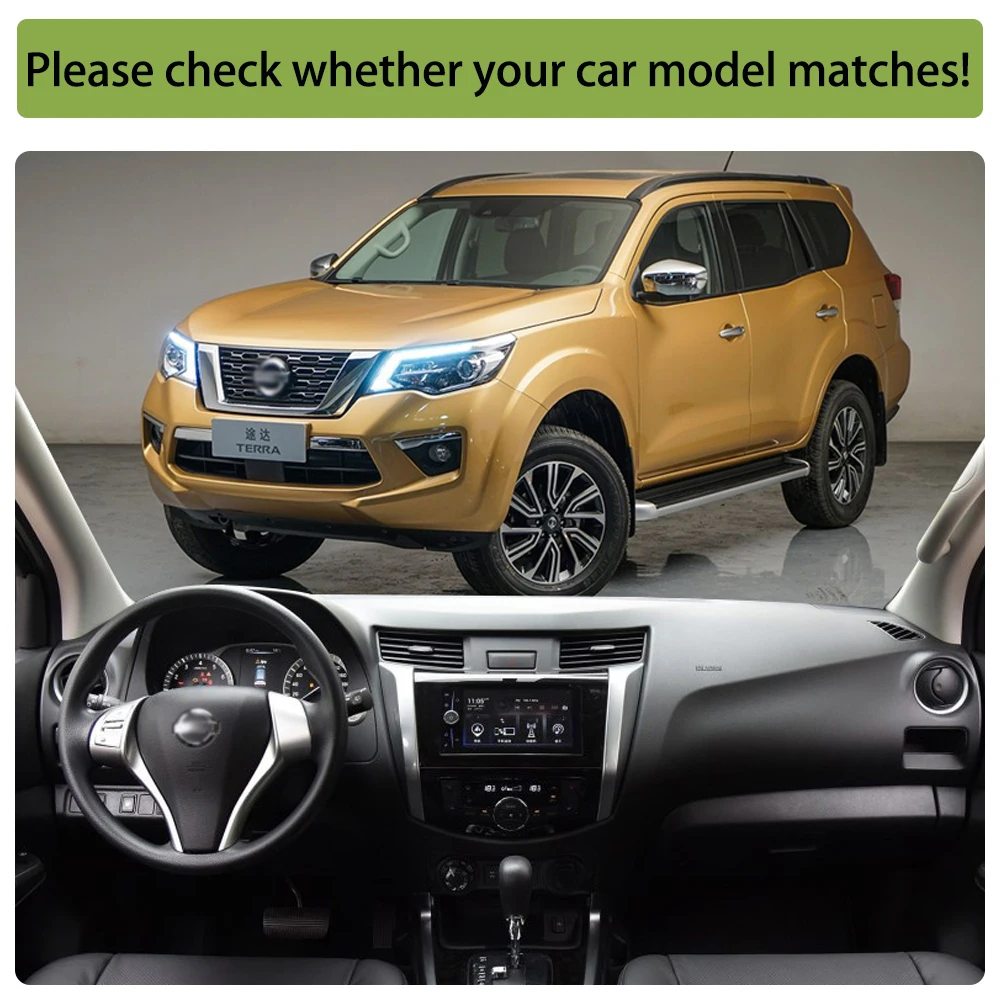 Anti-Slip Mat For Nissan Terra 2018-2020 Dashboard Cover Pad Sunshade Dashmat Protect Carpet Anti-UV Door groove mat Accessories
Anti-Slip Mat For Nissan Terra 2018-2020 Dashboard Cover Pad Sunshade Dashmat Protect Carpet Anti-UV Door groove mat Accessories