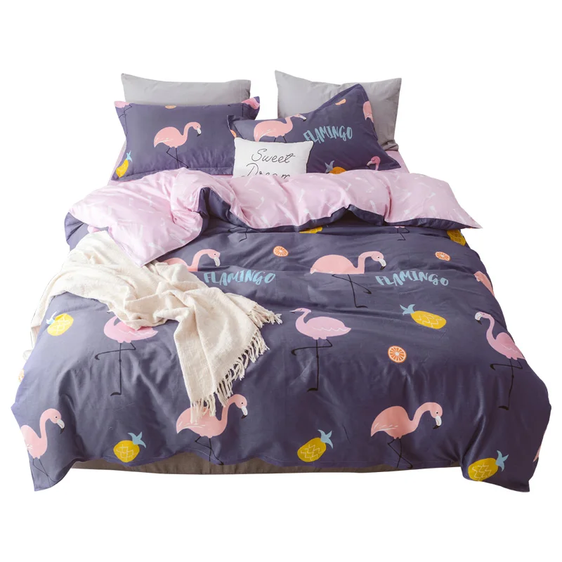 4 piece cotton sheet Quilt and pillow cover 100% cotton 1.5 m 1.8 M bed dormitory single quilt cover bed sheet and pillow cover
4 piece cotton sheet Quilt and pillow cover 100% cotton 1.5 m 1.8 M bed dormitory single quilt cover bed sheet and pillow cover