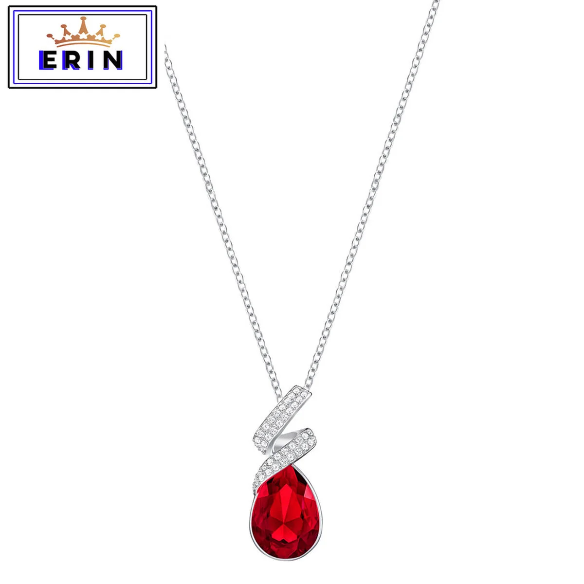 ERIN High quality SWA new fashion unique pendant shiny red crystal. Luxury gift Pendant Necklace
ERIN High quality SWA new fashion unique pendant shiny red crystal. Luxury gift Pendant Necklace