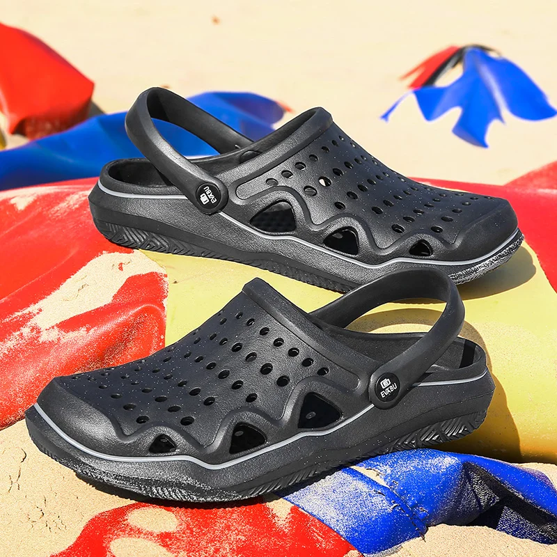 2021 New Arrival Men's Clogs Summer Shoes Men Slippers Breathable Non-slip Mules Male Garden Shoes Casual Beach Sandals Zapatos
2021 New Arrival Men's Clogs Summer Shoes Men Slippers Breathable Non-slip Mules Male Garden Shoes Casual Beach Sandals Zapatos