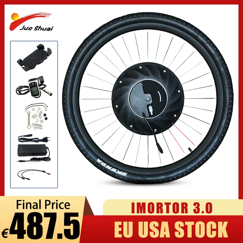 EU Stock iMortor 3,0 Ebike, комплект для преобразования аккумулятора 350 Вт, передняя стандартная Электроника 24/26/27.5/700C/29 дюймов, электрическая
EU Stock iMortor 3,0 Ebike, комплект для преобразования аккумулятора 350 Вт, передняя стандартная Электроника 24/26/27.5/700C/29 дюймов, электрическая