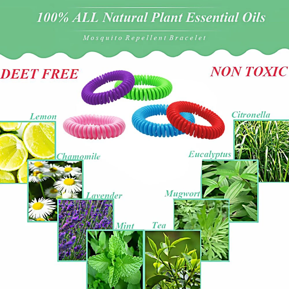 Natural Safe Anti Mosquito Bracelet Control Repellent Camping Small Waterproof Pest Insect Portable Outdoor Elements
Natural Safe Anti Mosquito Bracelet Control Repellent Camping Small Waterproof Pest Insect Portable Outdoor Elements