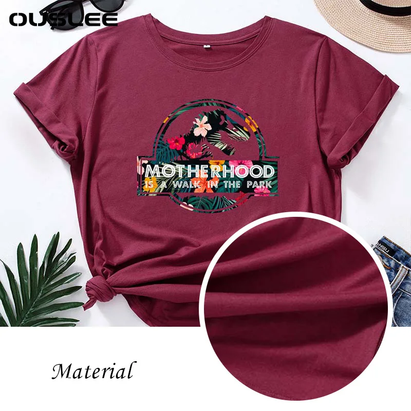 Ouslee Women Casual Tumblr Cotton T-shirt Funny Dinosaur Printed Shirts Mom Life Graphic Harajuku Graphic Oversized Tees Tops
Ouslee Women Casual Tumblr Cotton T-shirt Funny Dinosaur Printed Shirts Mom Life Graphic Harajuku Graphic Oversized Tees Tops