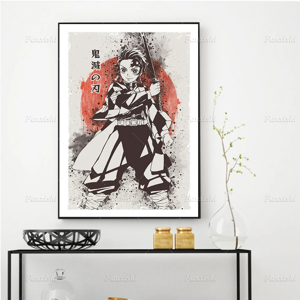 Anime Poster Demon Slayer Tanjiro Modern Wall Art Prints Canvas Hd Retro Modular Pictures Boy's Living Room Home Decor Painting
Anime Poster Demon Slayer Tanjiro Modern Wall Art Prints Canvas Hd Retro Modular Pictures Boy's Living Room Home Decor Painting