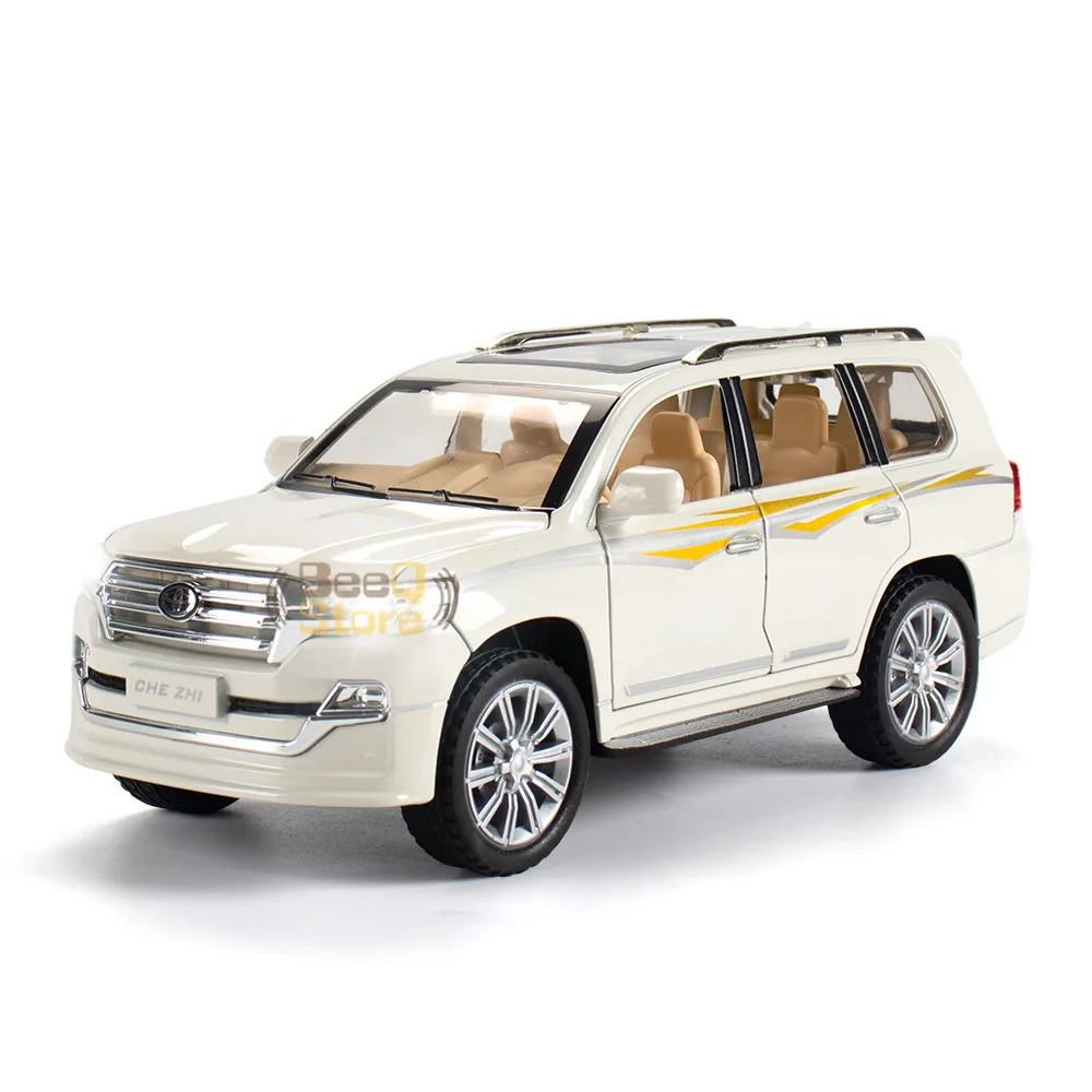 Toyota Land Cruiser Suv 2020 Diecast 1:24 Alloy Car 1/24 Scale Model Vehicle Pull Back Sound Light Cars Boys Toys For Children
Toyota Land Cruiser Suv 2020 Diecast 1:24 Alloy Car 1/24 Scale Model Vehicle Pull Back Sound Light Cars Boys Toys For Children