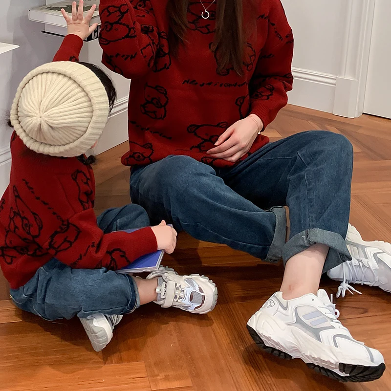 Джинсы для пар, джинсы Matchy для всей семьи, штаны из чистого хлопка, длинные джинсовые брюки для девочек, синие джинсы для мальчиков, повседне...
Джинсы для пар, джинсы Matchy для всей семьи, штаны из чистого хлопка, длинные джинсовые брюки для девочек, синие джинсы для мальчиков, повседне...