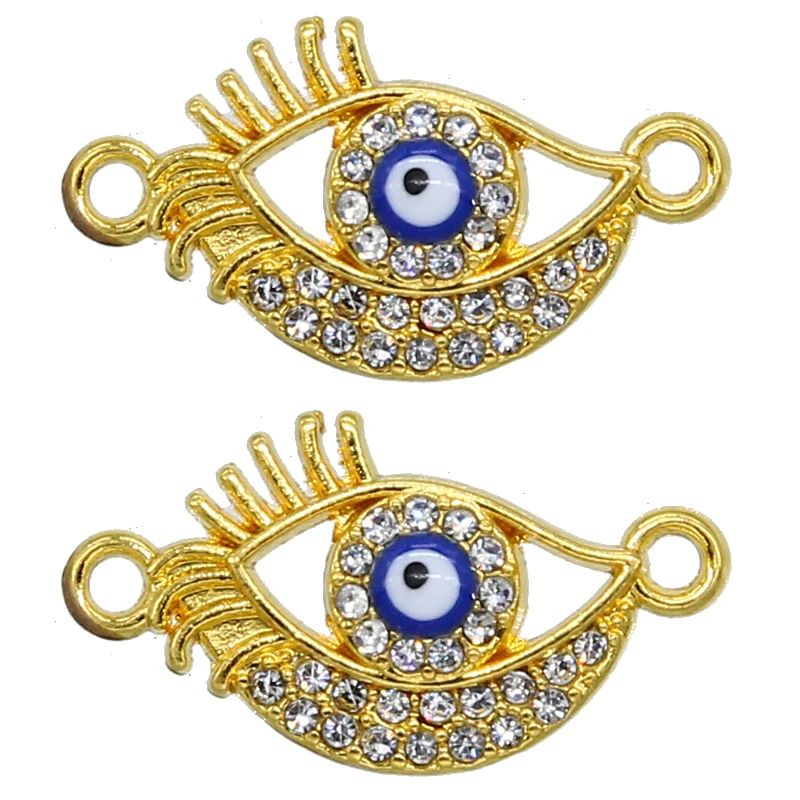 6pcs Lucky Eye Blue Evil Eye Charms Connector For Bracelet Jewelry Accessories Different Style Pendant Handmade wholesale
6pcs Lucky Eye Blue Evil Eye Charms Connector For Bracelet Jewelry Accessories Different Style Pendant Handmade wholesale