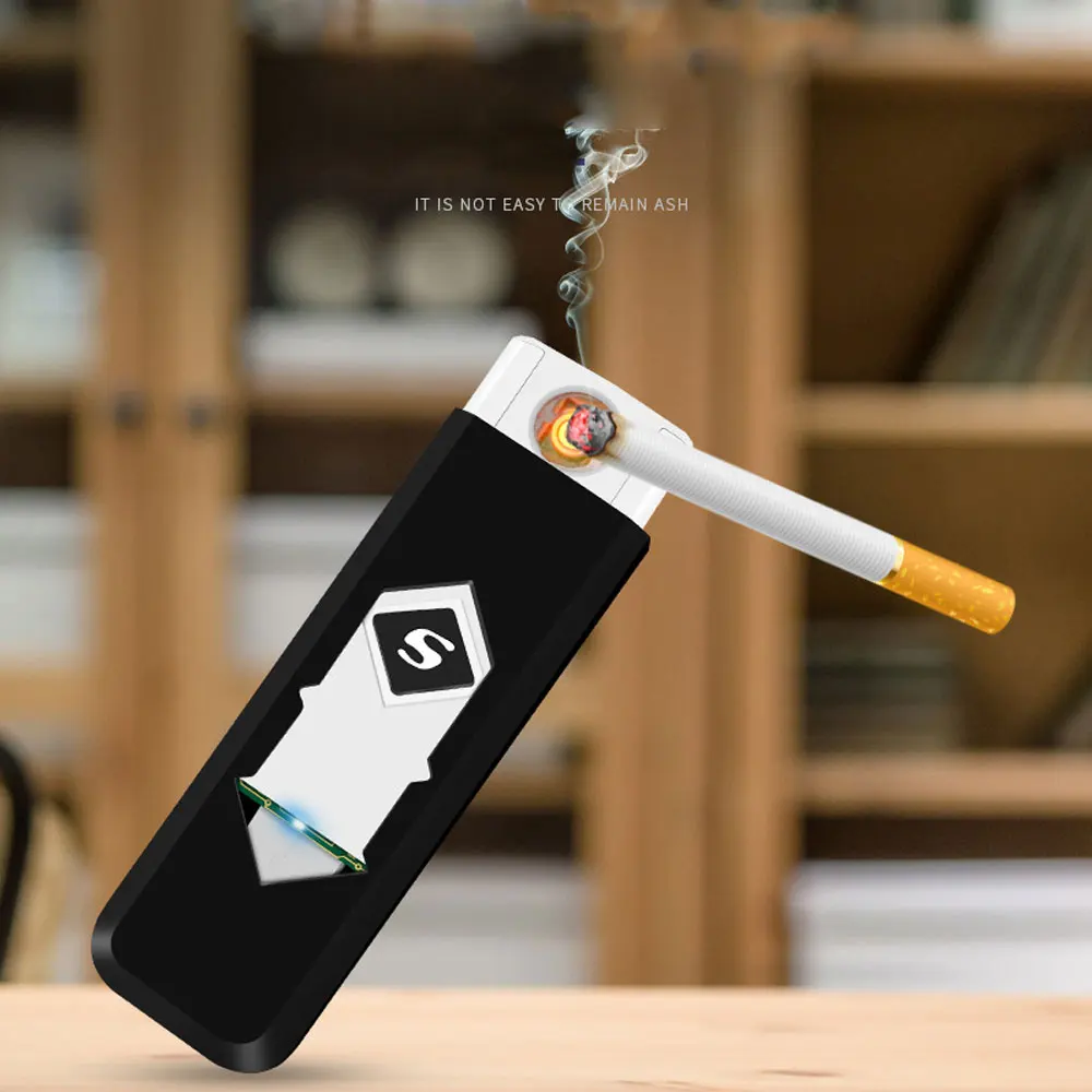 Electric Lighters Usb Charging Touch Sensing Switch Double-sided Lighter Windproof Flameless Cigar Cigarette Lighters No Gas
Electric Lighters Usb Charging Touch Sensing Switch Double-sided Lighter Windproof Flameless Cigar Cigarette Lighters No Gas